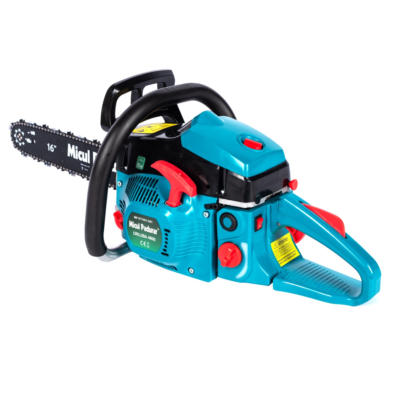 Drujba Micul Padurar 4900XC, capacitate cilindrica 49cc, 2.6 CP, 1 lant 16" + 1 lama, pornire rapida [2]
