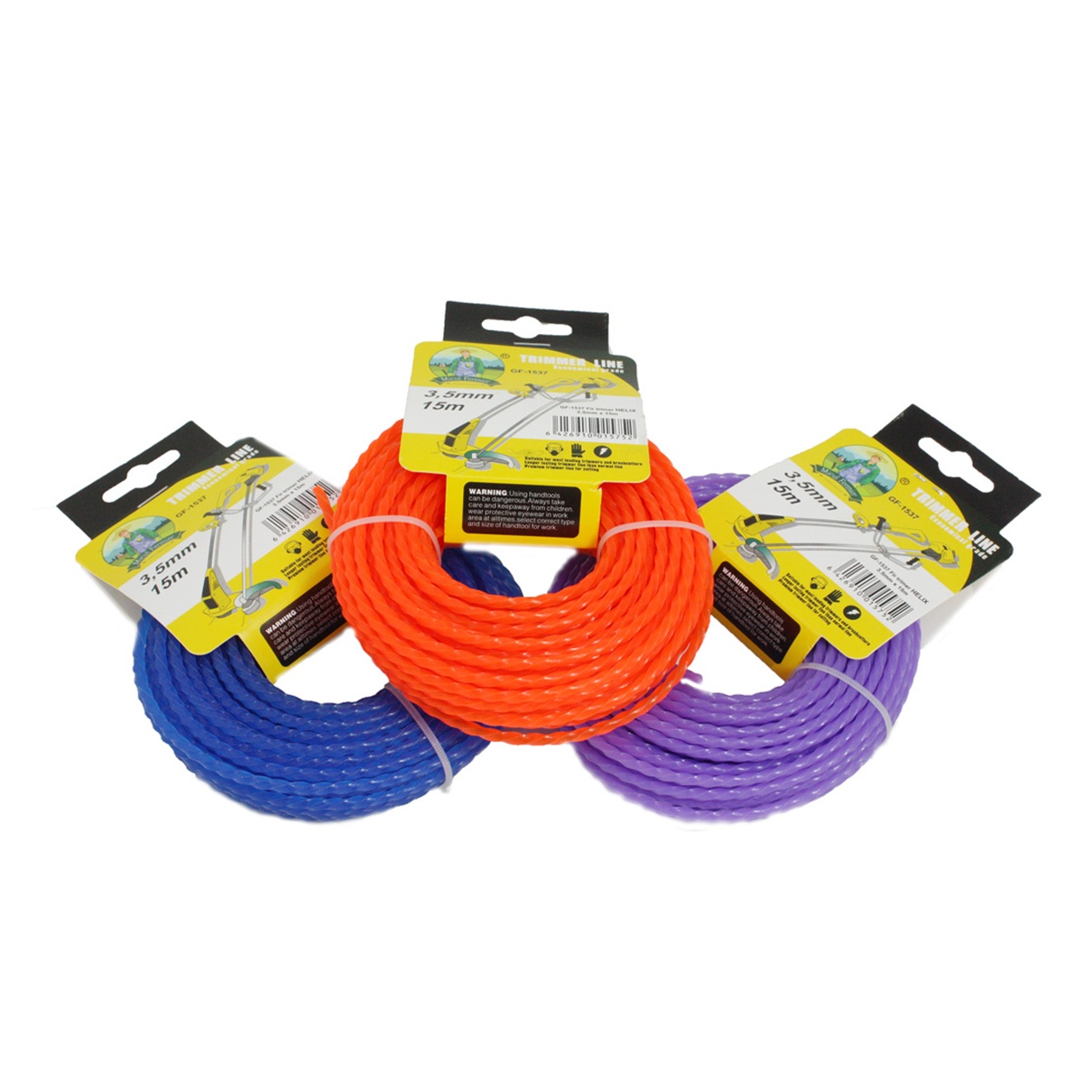 Fir motocoasa(trimmer) Micul Fermier, 3.5mm*15m, helix [1]