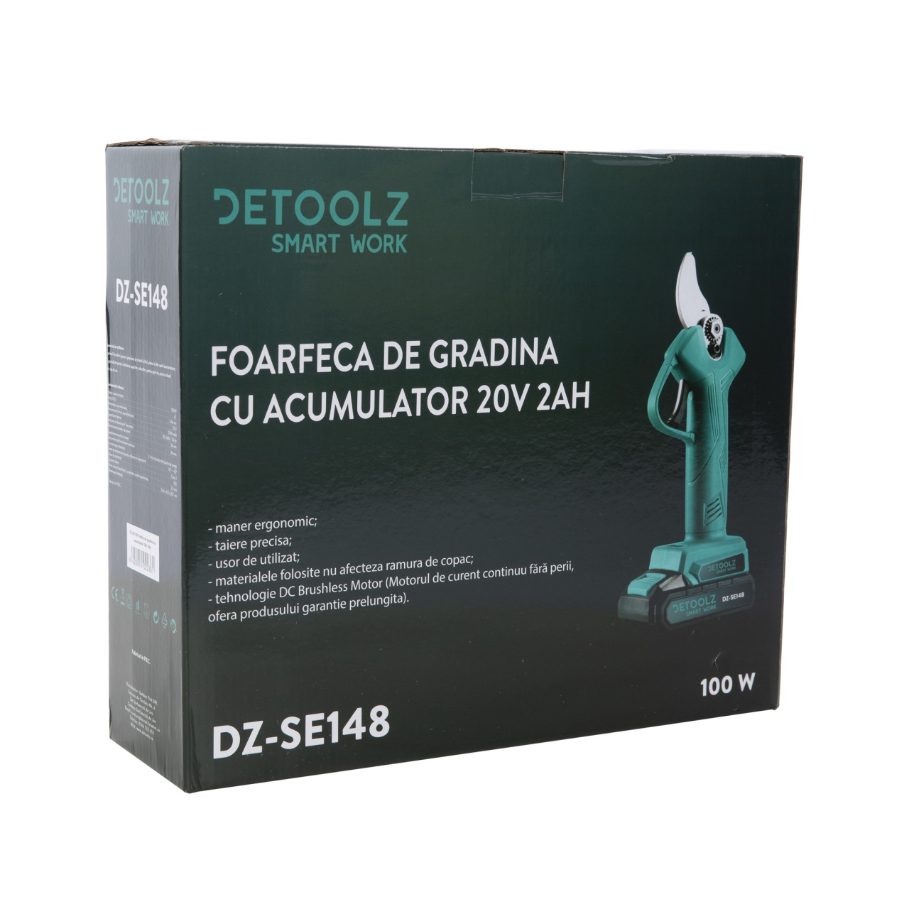 Foarfeca de gradina cu acumulator 20V 2Ah [12]