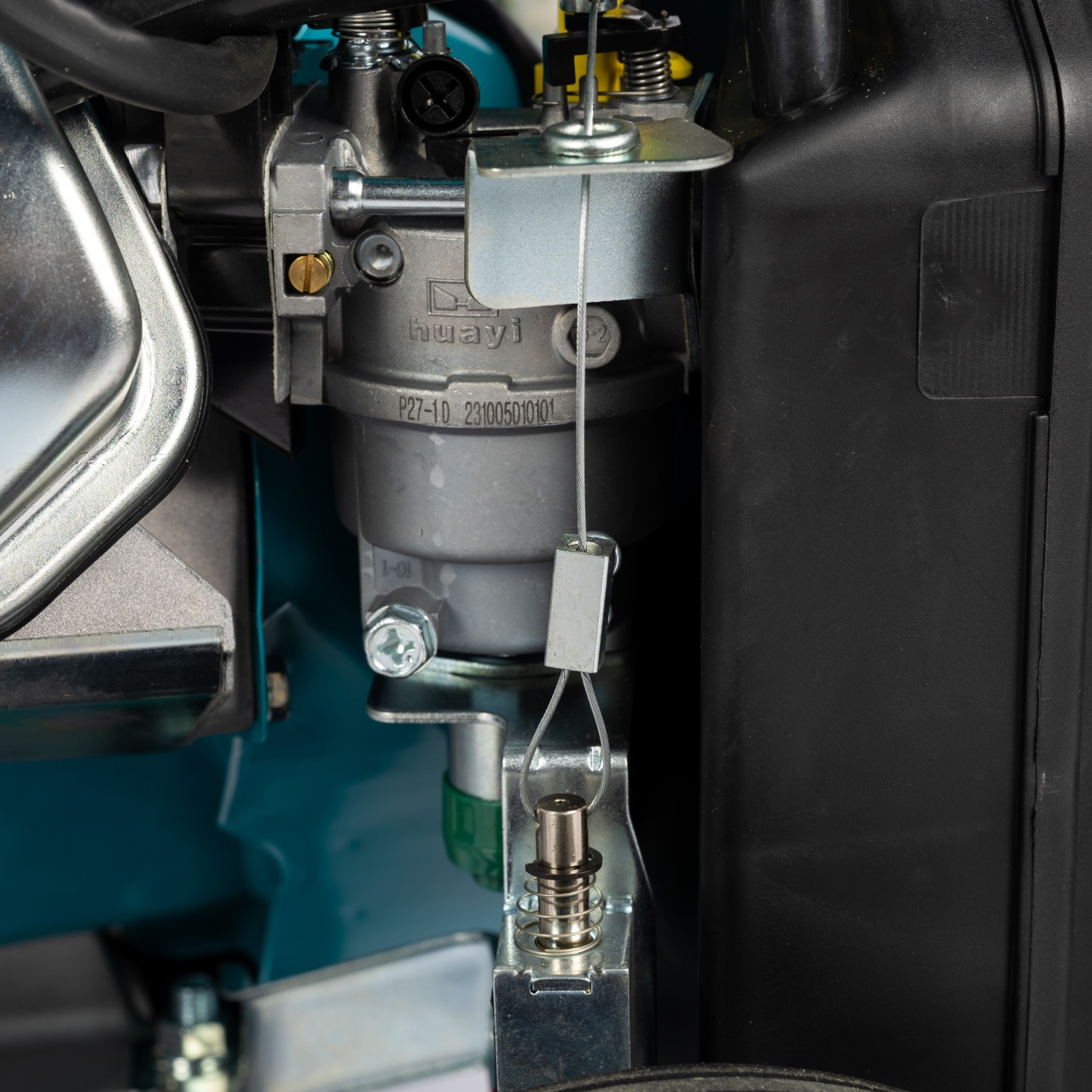 Generator Detoolz 5.5kW 2P230 B4T pornire electrica 25L cu roti G02 [14]