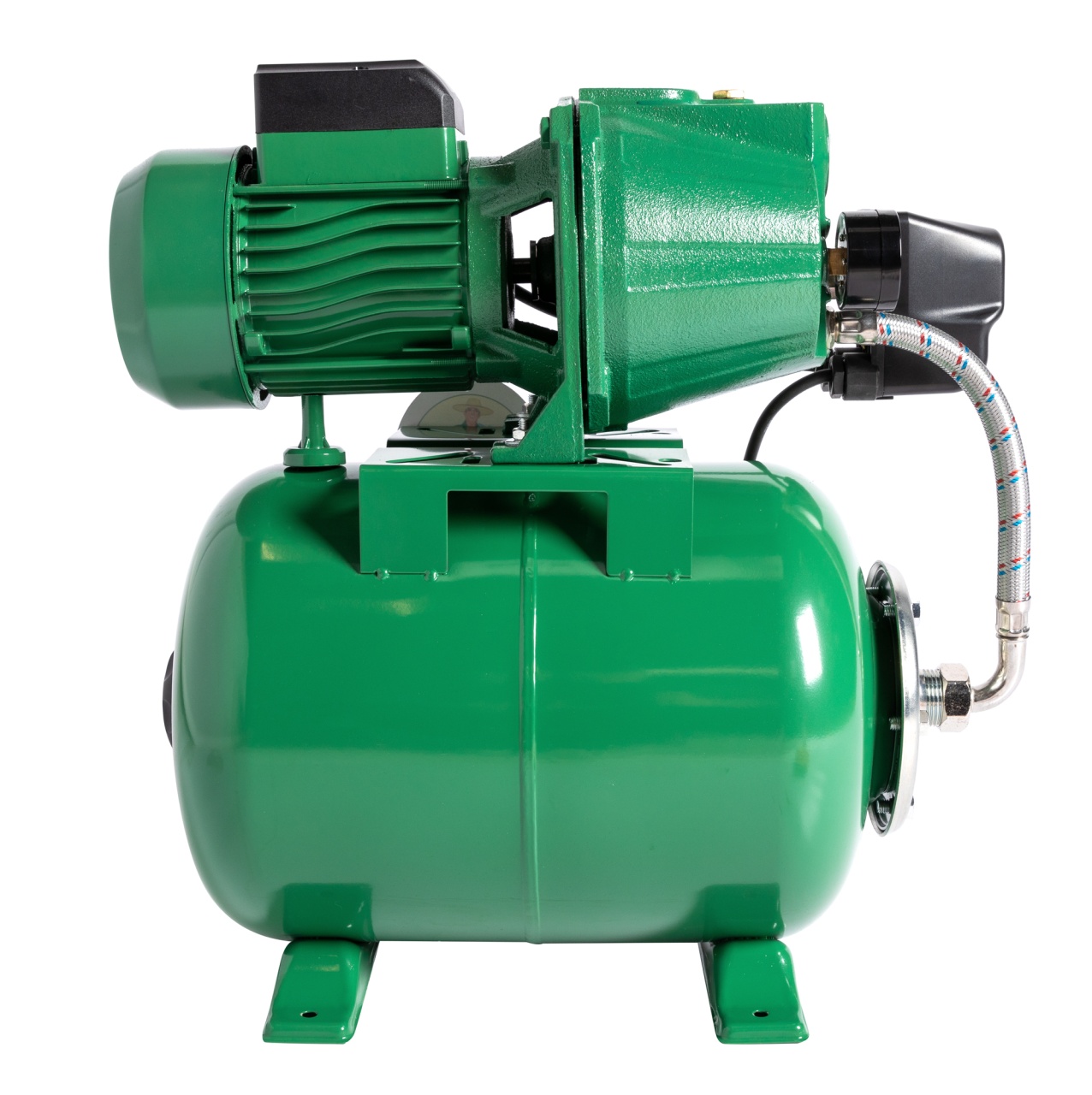 Hidrofor Micul Fermier 1.5 kW, debit maxim 3000l/h, inaltime maxima de pompare 53m, corp pompa fonta, capacitate vas expansiune 24 litri [6]