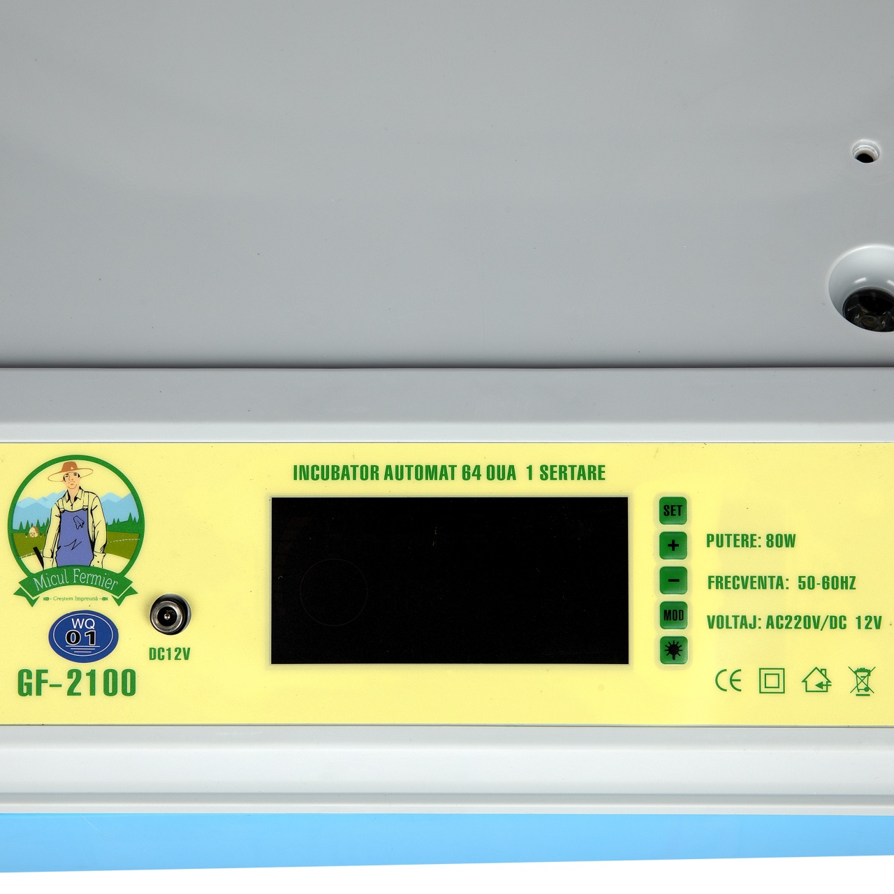 Incubator electric Micul Fermier capacitate 64 oua [8]