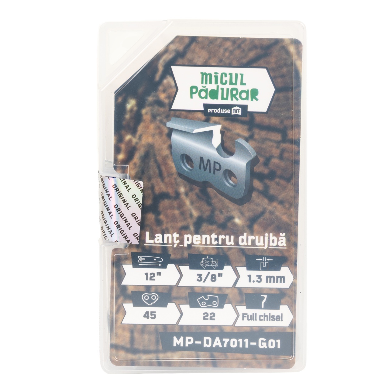Lant Micul Padurar, 12'' 3/8'' 1.3mm 45P 22D full-chisel [1]