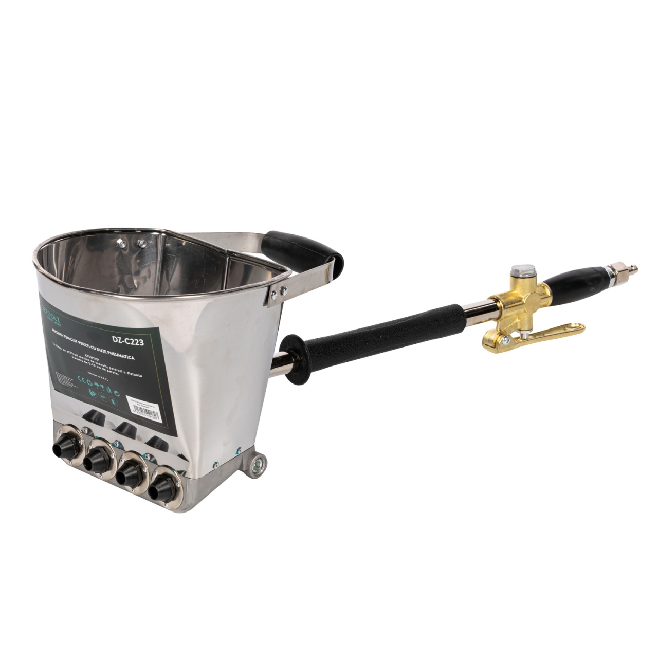 Masina de tencuit pereti Detoolz, pneumatica [1]