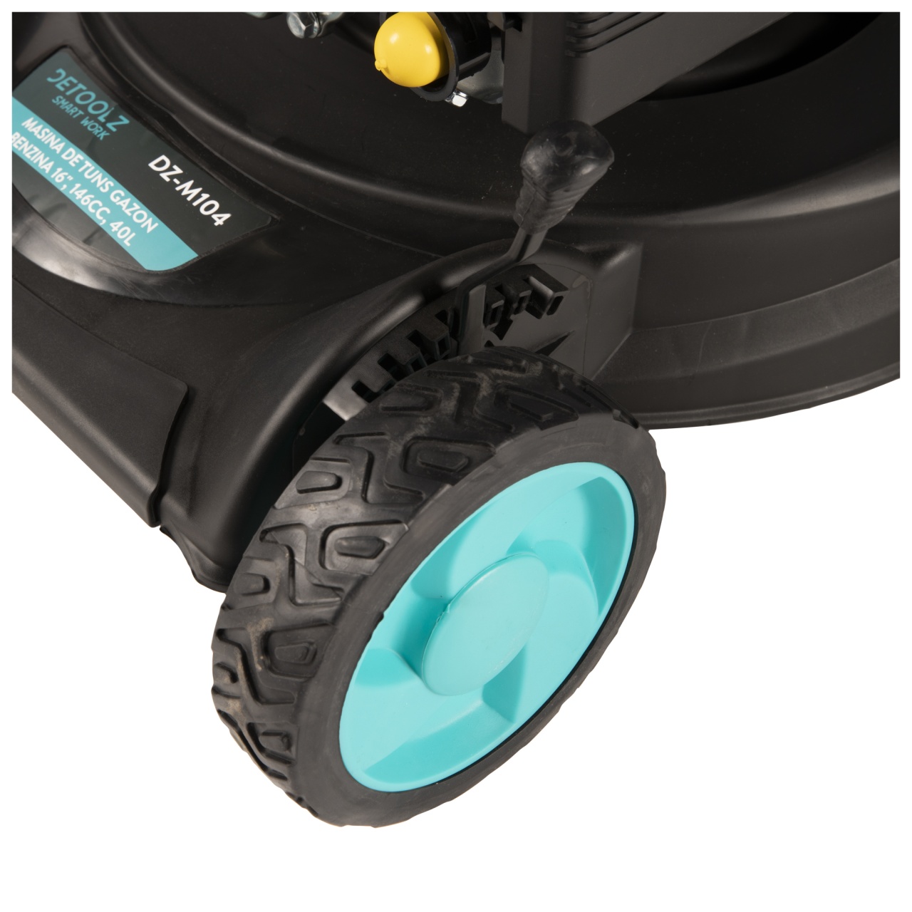 Masina de tuns gazon Detoolz, 3.5CP, 146CC, latime de taiere 40 cm, colector 40L [8]