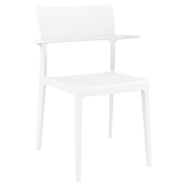Scaun Plus, alb