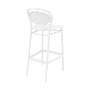 Scaun bar, Marcel 75, alb - Img 3