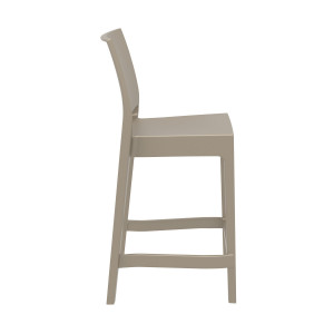 Scaun bar, Maya 65, taupe - Img 5