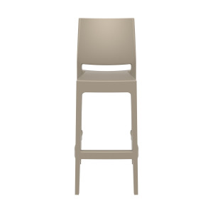 Scaun bar, Maya 75, taupe - Img 4