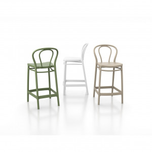 Scaun bar, Victor 65, verde - Img 7