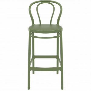 Scaun bar, Victor 75, verde - Img 4