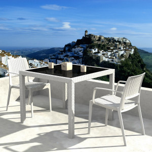 Scaun Capri, alb - Img 10