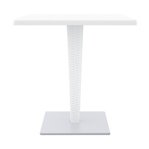 Masa Riva 70 x 70cm, alb - Img 2