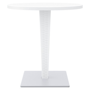 Masa Riva Ø70cm, alb - Img 2
