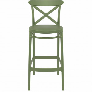 Scaun bar, Cross 75, verde - Img 4
