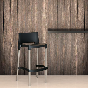 Scaun bar, Gio 75, verde - Img 7