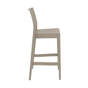Scaun bar, Maya 75, taupe - Img 5