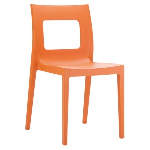 Scaun Lucca, orange - Img 1