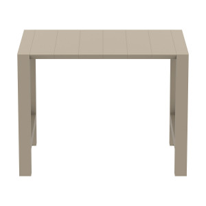 Masa bar extensibila Vegas 100 x 100/140cm, taupe - Img 6