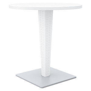 Masa Riva Ø70cm, alb - Img 1