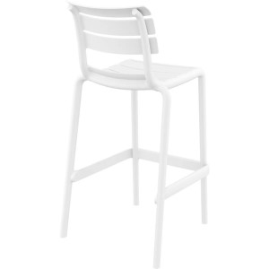 Scaun bar, Helen 75, alb - Img 3