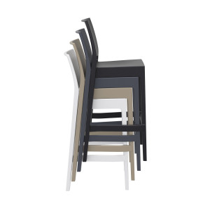 Scaun bar, Maya 75, taupe - Img 6