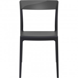 Scaun Flash, negru-negru transparent - Img 5