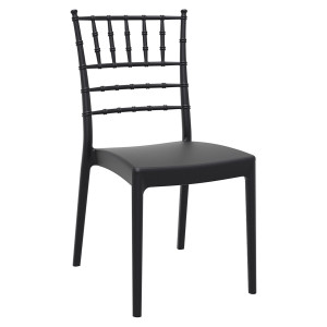 Scaun Josephine, negru - Img 1
