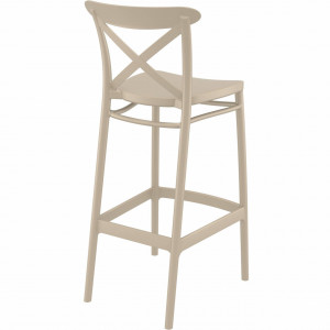 Scaun bar, Cross 75, taupe - Img 3