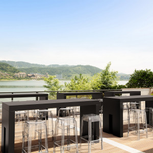 Scaun bar, Fox 65, negru transparent - Img 6