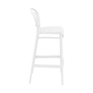 Scaun bar, Marcel 75, alb - Img 6