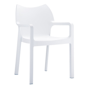 Scaun Diva, alb - Img 1