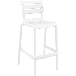 Scaun bar, Helen 75, alb - Img 1