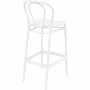 Scaun bar, Victor 65, alb - Img 3