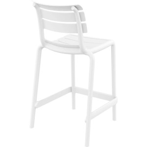 Scaun bar, Helen 65, alb - Img 3