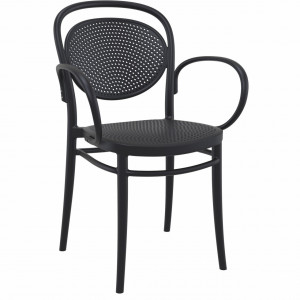Scaun Marcel XL, negru - Img 2