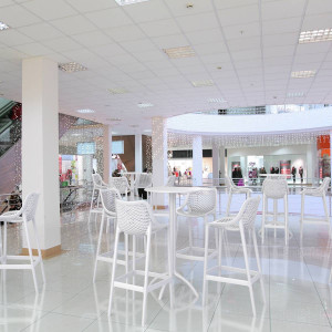 Scaun bar, Air 75, alb - Img 11