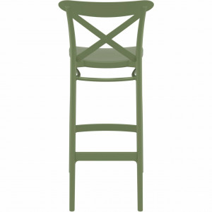 Scaun bar, Cross 75, verde - Img 2