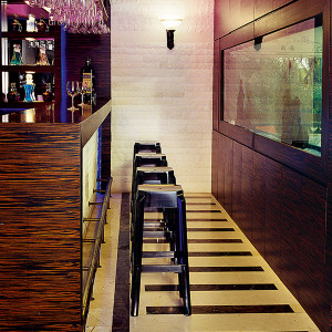Scaun bar, Fox 75, gri transparent - Img 10