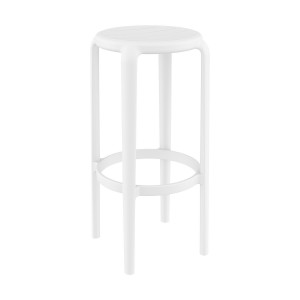 Scaun bar, Tom 75, alb - Img 1