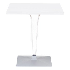 Masa Ice 550 60 x 60cm, alb - Img 2