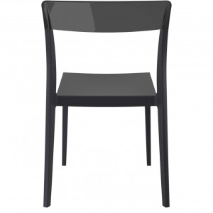 Scaun Flash, negru-negru transparent - Img 3
