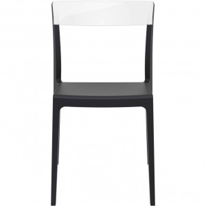 Scaun Flash, negru-transparent - Img 4