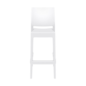 Scaun bar, Maya 75, alb - Img 2