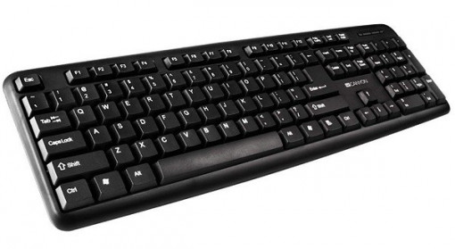 CANYON CNE-CKEY01 USB CRNA TASTATURA YU/US