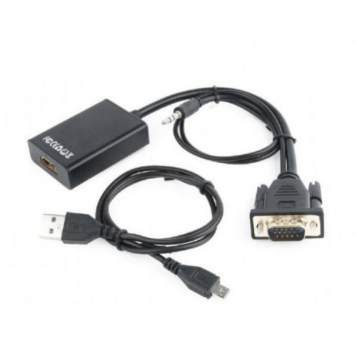 KETTZ VGA TO HDMI WITH AUDIO