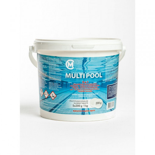 MULTY-COMMERCE DOO HLOR TABLETE 200GRX15KOM=3KG/MULTI FUNKC. 5 U 1