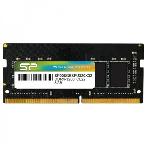 SILICON POWER TW SODIMM 8GB DDR4 3200MHZ SP008GBSFU320X02