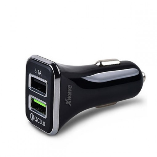 XWAVE BRZI AUTO PUNJAC C22-2 2XUSB 3.1A MAX