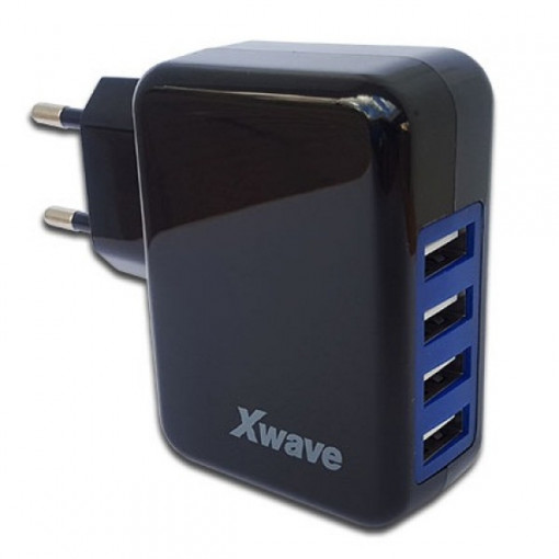 XWAVE ZIDNI PUNJAC MAX 4A 4XUSB ZA MOBILNE UREDJAJE